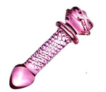 Plug anal en cristal de verre rose 2-Le Royaume Du Plug