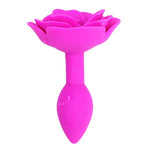 Plug anal en forme de fleur rose-Le Royaume Du Plug