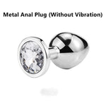 Plug anal en metal blanc-Le Royaume Du Plug