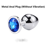 Plug anal en métal bleu nuit-Le Royaume Du Plug