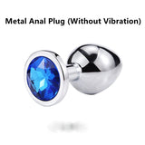 Plug anal en métal bleu nuit-Le Royaume Du Plug