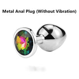 Plug anal en métal multicolore-Le Royaume Du Plug