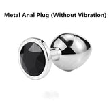 Plug anal en métal noir-Le Royaume Du Plug