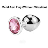 Plug anal en métal rose-Le Royaume Du Plug