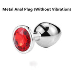 Plug anal en métal rouge-Le Royaume Du Plug