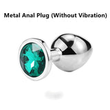 Plug anal en métal vert-Le Royaume Du Plug