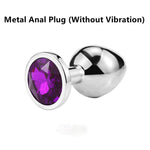 Plug anal en métal violet-Le Royaume Du Plug