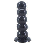 Un énorme perles anales en silicone noir-Le Royaume Du Plug